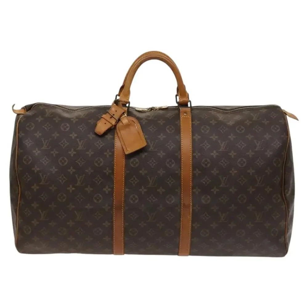 LOUIS VUITTON Monogram Keepall 60 Boston Bag M41422